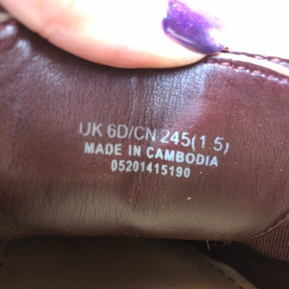 Clarks Somerset Wine Brogue Oxford Derby Suede Lace Up Shoes - Picture 9 of 14